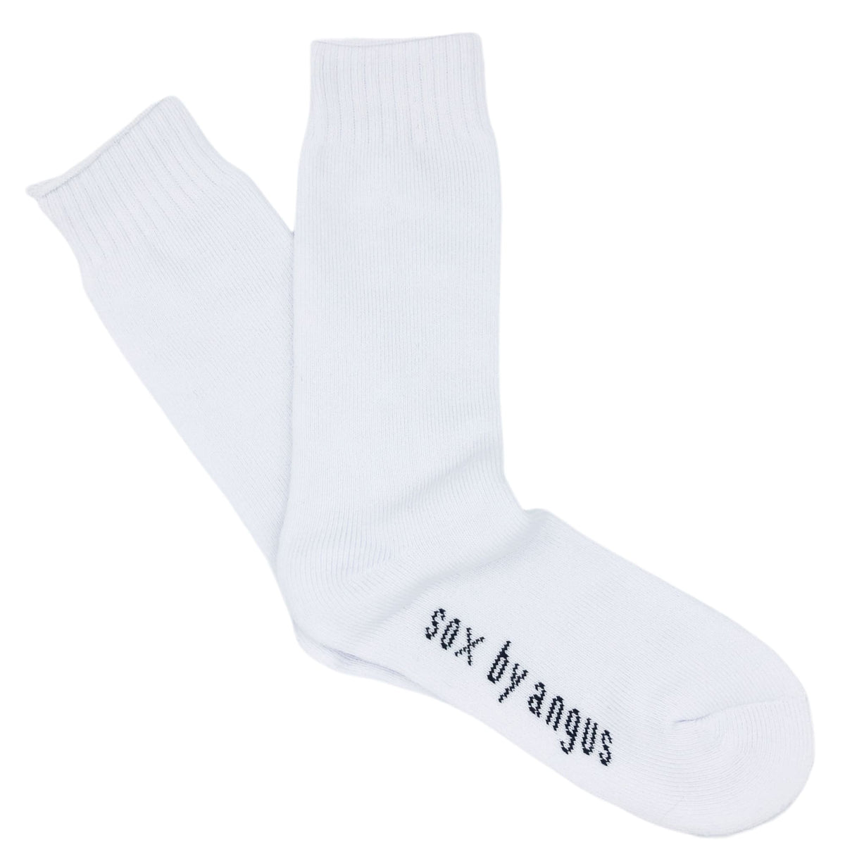 Bamboo Heavy Duty Socks - 3 Pack - White