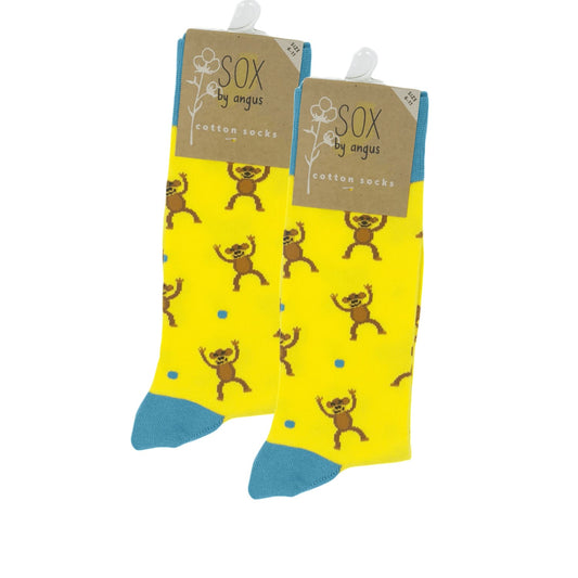 Monkey Cheer Socks