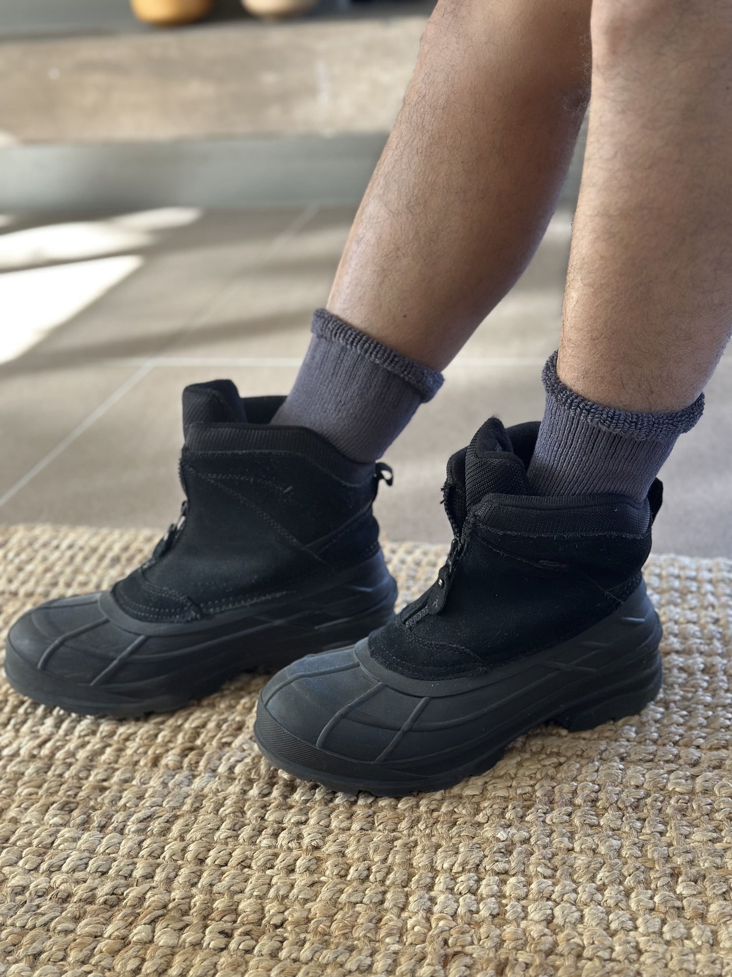 Bamboo Heavy Duty Socks - 2 pack - Navy