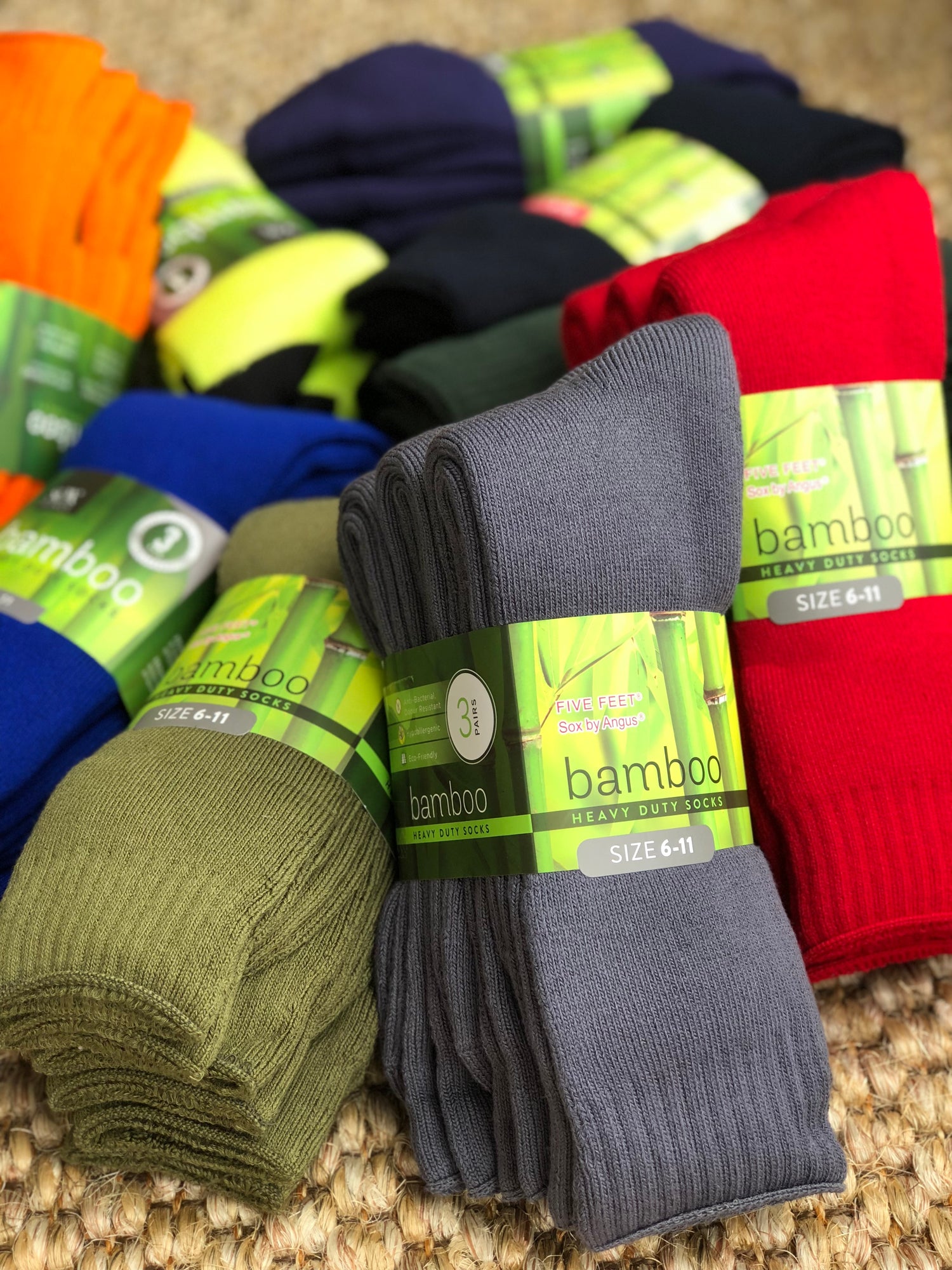 Bamboo Heavy Duty Socks