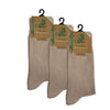Bamboo Plain Business Socks -No Seam - Fawn