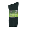 Bamboo Heavy Duty Socks - 3 Pack - Bottle Green