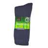 Bamboo Heavy Duty Socks - 3 Pack - Grey