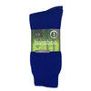 Bamboo Heavy Duty Socks - 3 Pack - Royal Blue