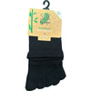 Bamboo Toe Comfort Top Socks - Black