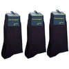 Cotton Plain Business Socks - Brown