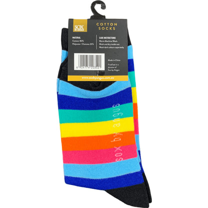 Rainbow Stripes Socks
