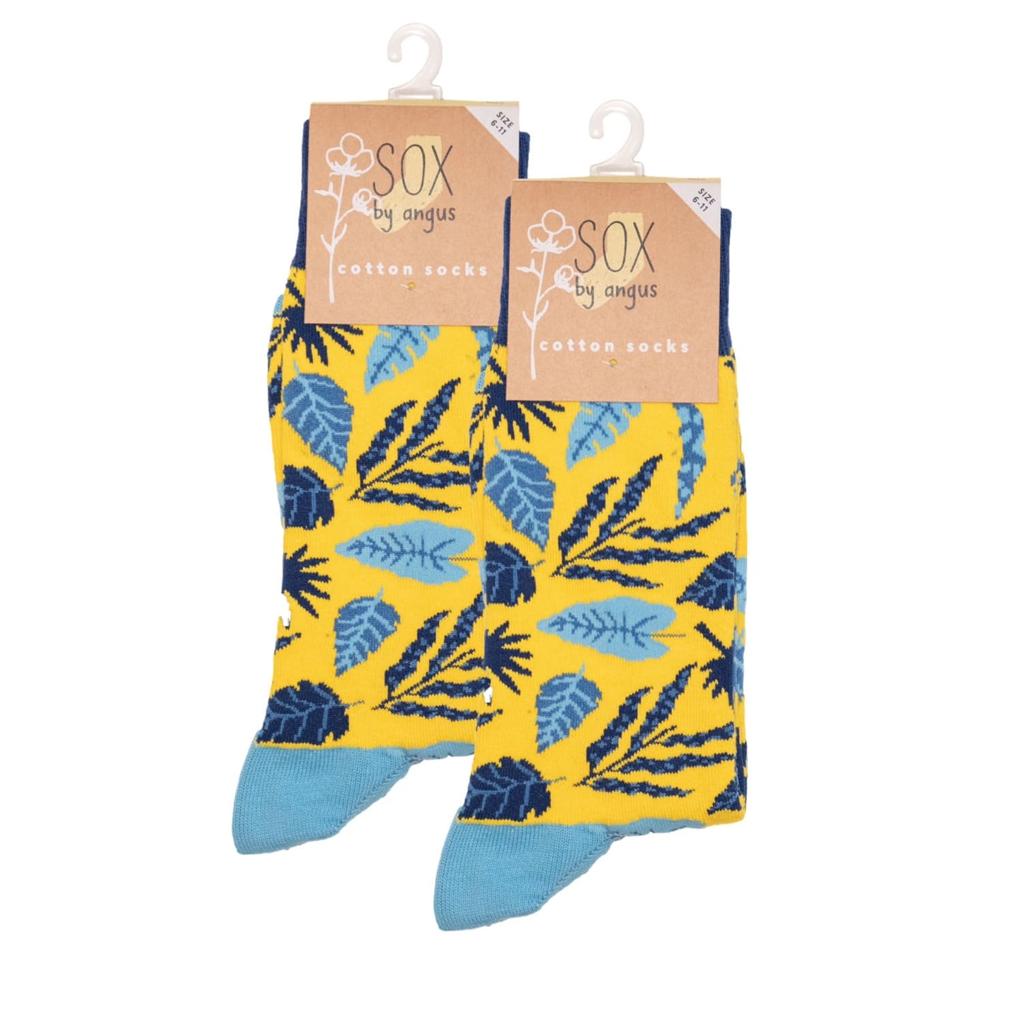 Tropical Leaves Socks