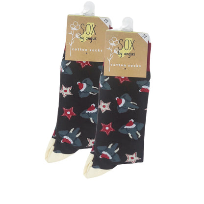 Christmas Elephant Socks