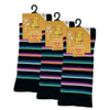 Cotton Loose Top Socks - NO SEAM - Thin Stripes