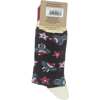 Christmas Elephant Socks