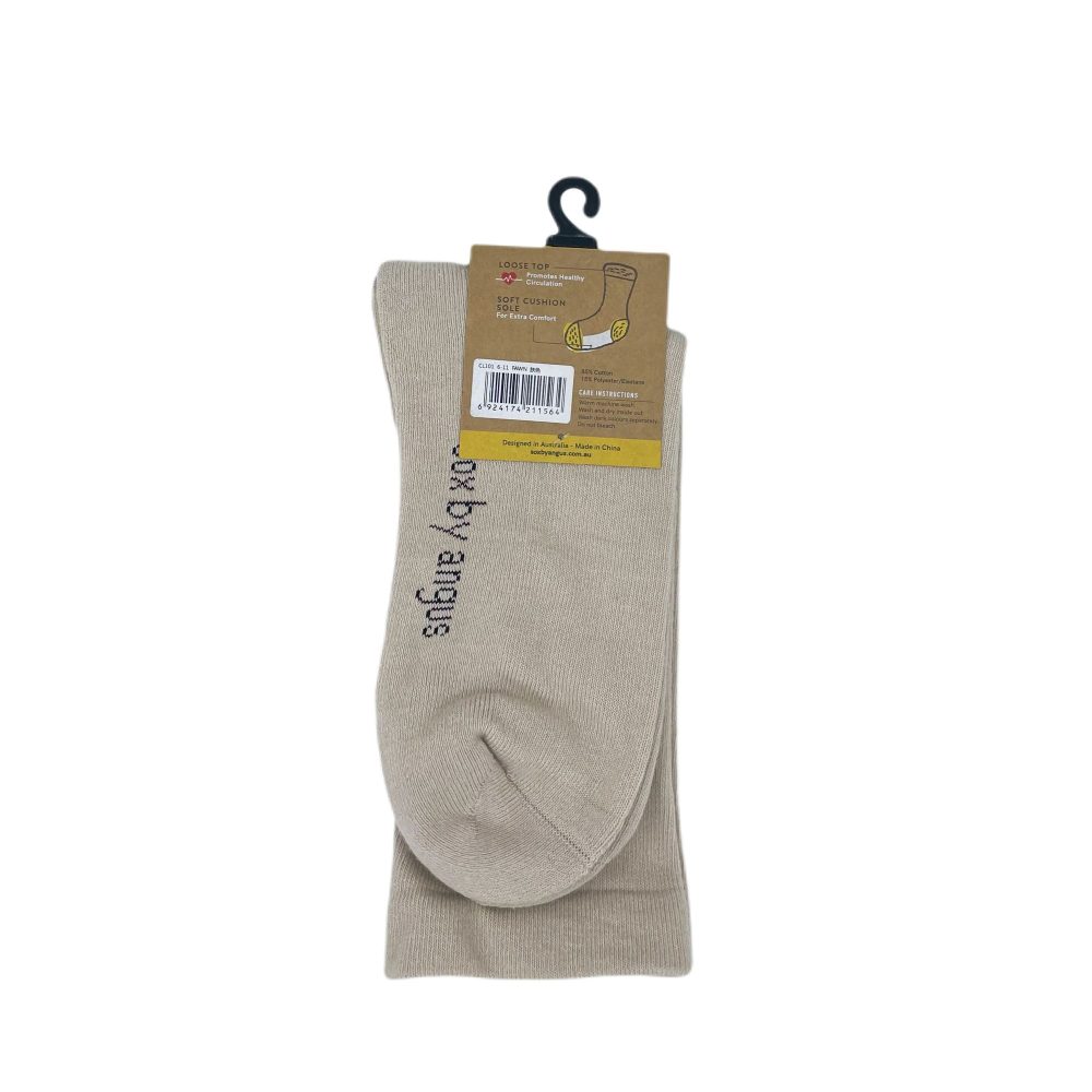 cotton cushion foot circulation socks seamless