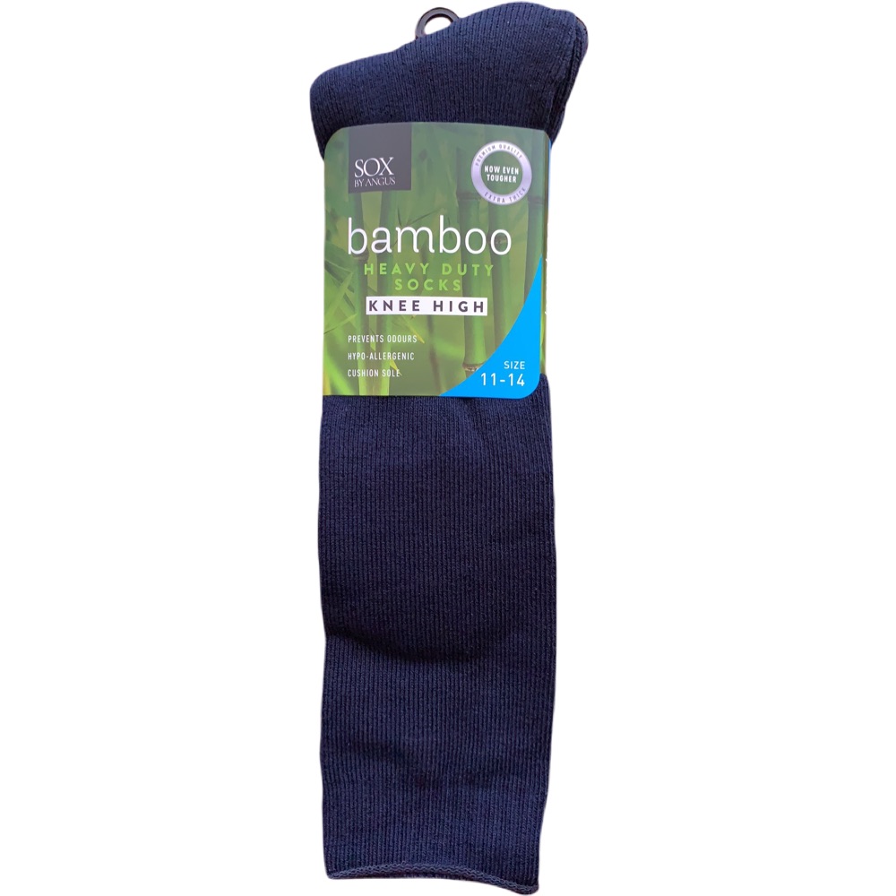 bamboo heavy duty work socks knee high